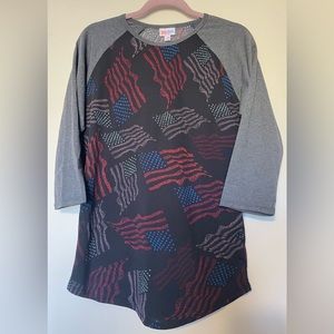 LuLaRoe American Flag Randy